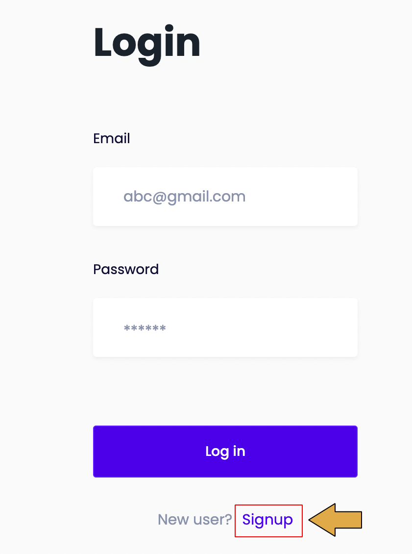 login